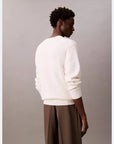CK LV04LB327G YAS LS TEXTURE CTTN CREWNK SWEATER 1