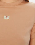 WOVEN LABEL REGULAR JERSEY TEE J20J225084 TGW