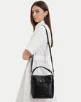 LV04F3550G UB1 BUCKLE MINI BUCKET CROSSBODY