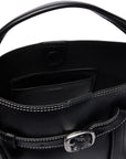 LV04F3550G UB1 BUCKLE MINI BUCKET CROSSBODY