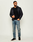 CK LV04LB327G UB1 LS TEXTURE CTTN CREWNK SWEATER 1