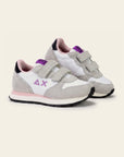 GIRL ALLY SOLID NYLON BABY - White — נעלי ילדים