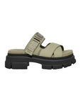 כפכף האגג סוליה מוגבהת ירוק 1136765 - xtazy fashion