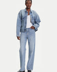 LV047C730G X0N DENIM JACKET RAINY BLUE