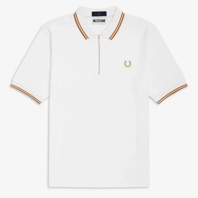 חולצה טי פרד פרי SM7014 WHI