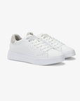 GRACE LEATHER WHITE — סניקרס לנשים