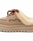 נעל LYDE RFC40200L-C080 בגוון בז׳ טאופ עם בטנה בהירה – מבט מהצד הפנימי