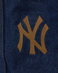 60856115 Suede Denim Tote NY Yankees - NVY