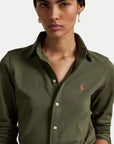 LS KNT OX ST-LONG SLEEVE-BUTTON FRONT SHIRT 211924258 014 - xtazy fashion