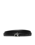 CK THIN BELT 1.5CM PEBBLE K60K612858 BEH - xtazy fashion