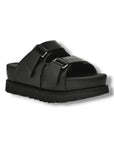 1152651 BLK גולדנסטאר היי סלייד שחור - xtazy fashion