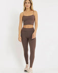 W ACTIVE LONG TIGHTS 25273897P BROWN 56