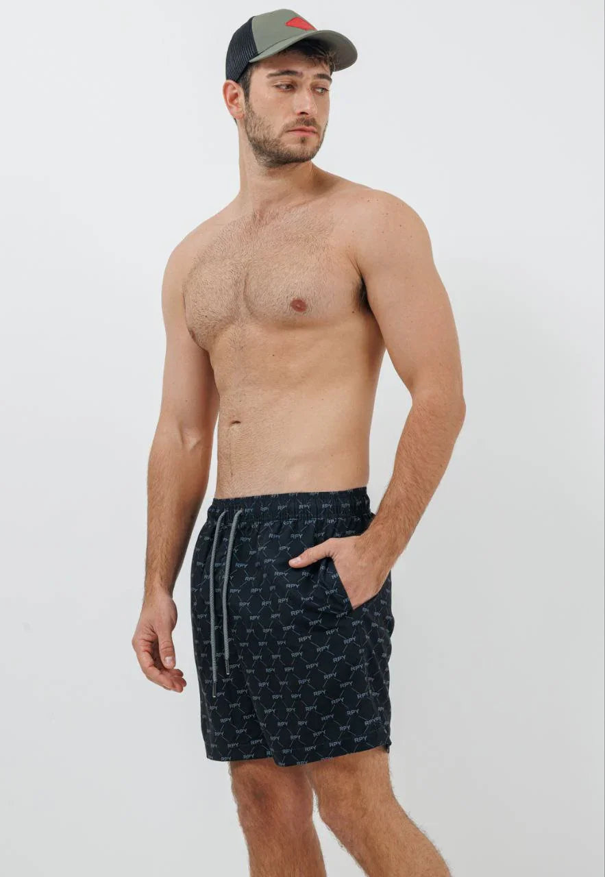 MENS POLY SHORT SWIMWEAR 25267800 BLACK 99