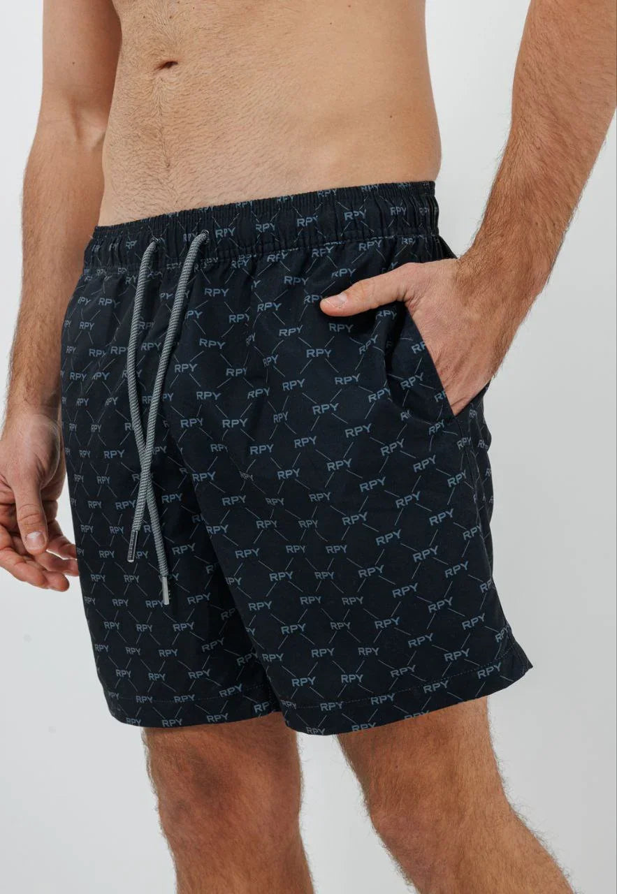 MENS POLY SHORT SWIMWEAR 25267800 BLACK 99