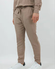 M LINEN LONG PANTS 25269811 CLAY 56