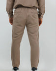 M LINEN LONG PANTS 25269811 CLAY 56