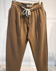 YN TROUSERS P0080BRO BROWN
