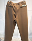 YN TROUSERS P0080BRO BROWN