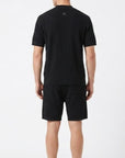 8080175BAM-99 KNITTED Short PANTS BLACK