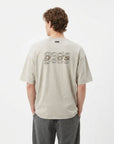 GCDS T-SHIRT MT34 TAUPE