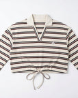 W JERSEY LS POLO SHIRT 27173880T LT.GREY 11