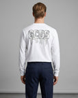 GCDS T-SHIRT ML23 WHITE
