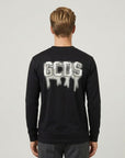 GCDS T-SHIRT ML23 BLACK