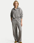 211B18685 004 KNIT-HALF ZIP-SWEATSHIRT