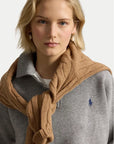 211B18685 004 KNIT-HALF ZIP-SWEATSHIRT