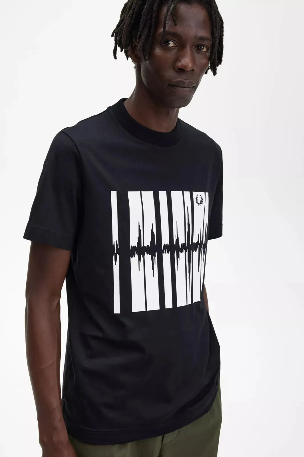 חולצה טי פרד פרי M5620 BLK