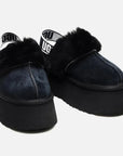 נעלי האגג סוליה מוגבהת 1113474 BLK - xtazy fashion