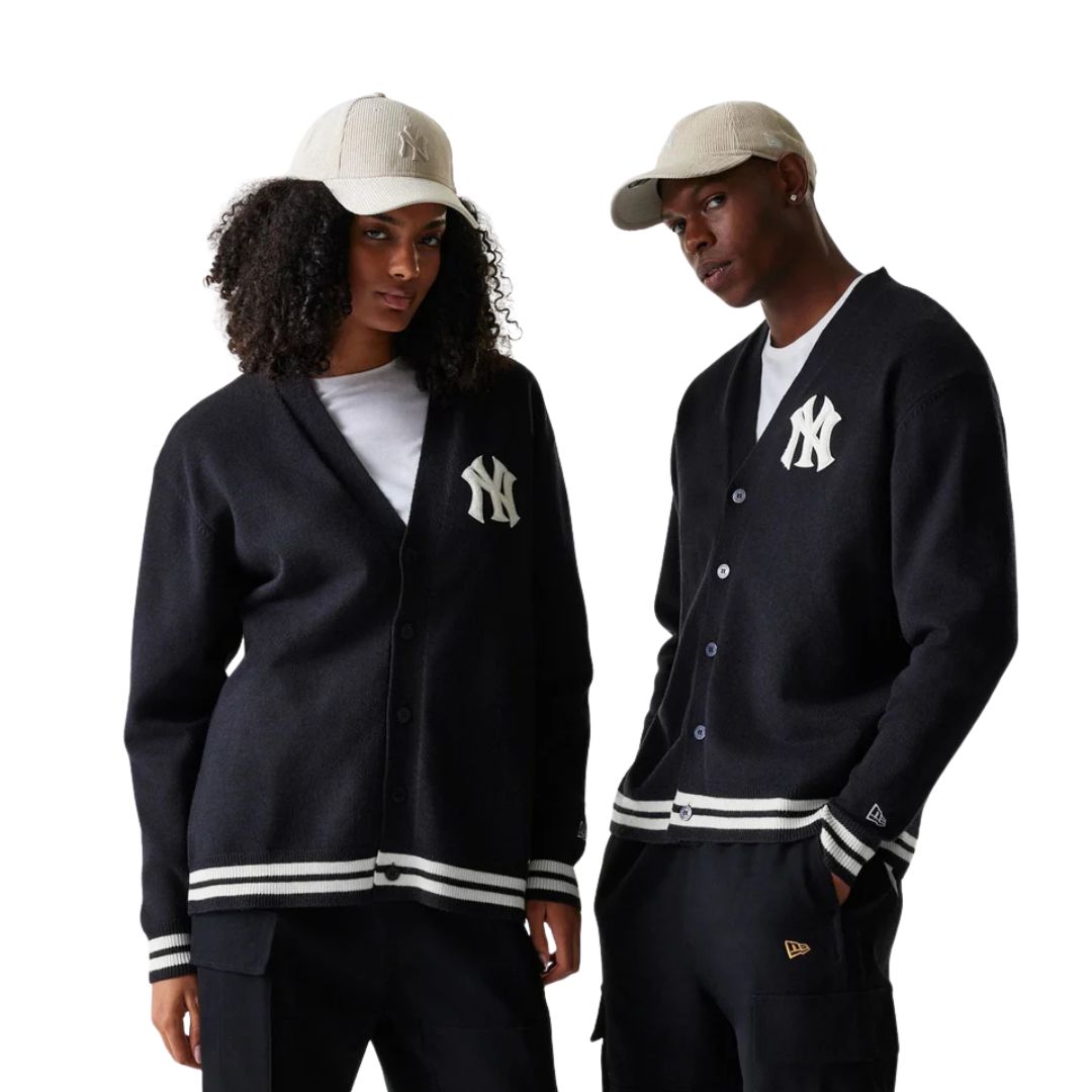 MLB KNIT CARDIGAN NEYYAN BLK
