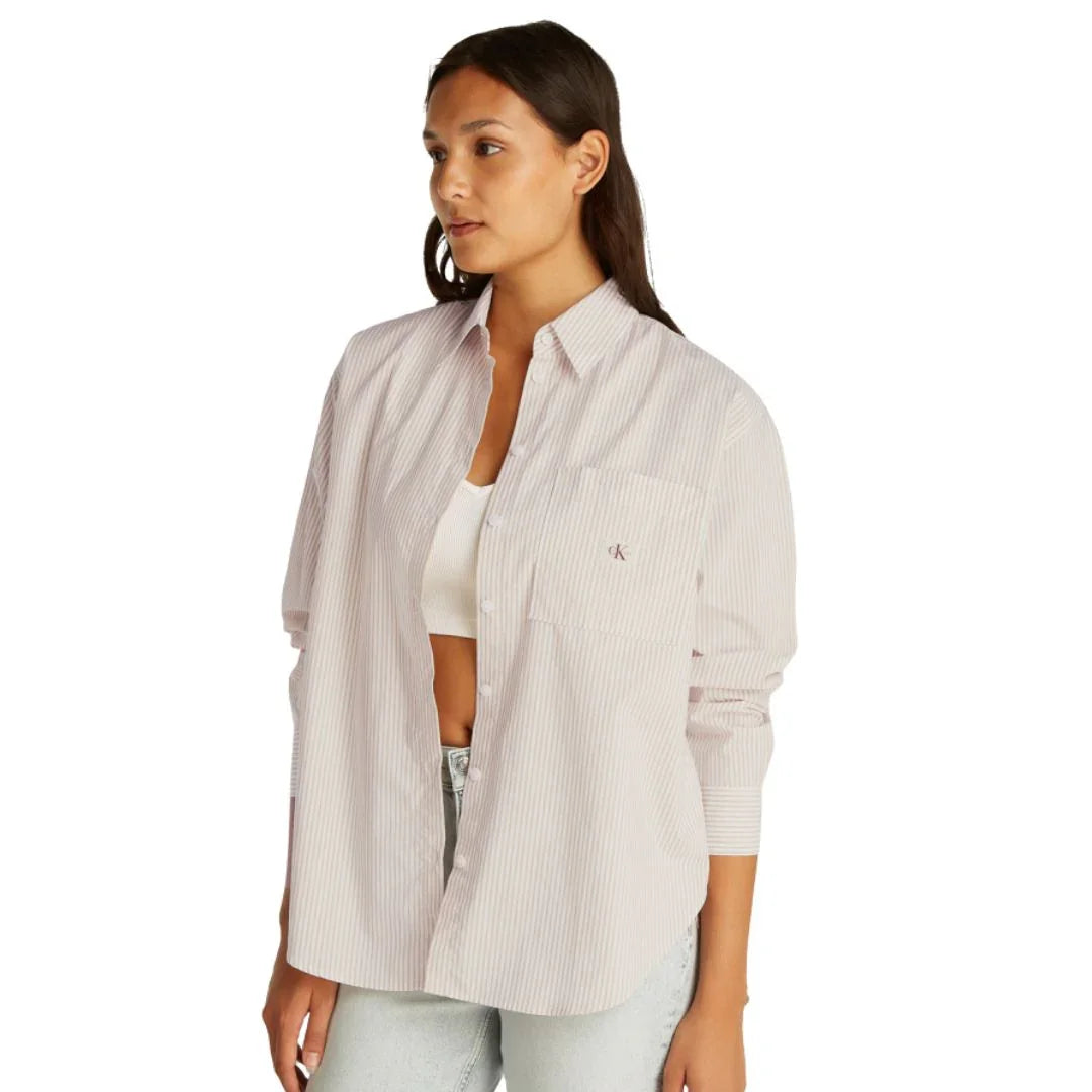 WOVEN LABEL RELAXED SHIRT J20J224436 YAA