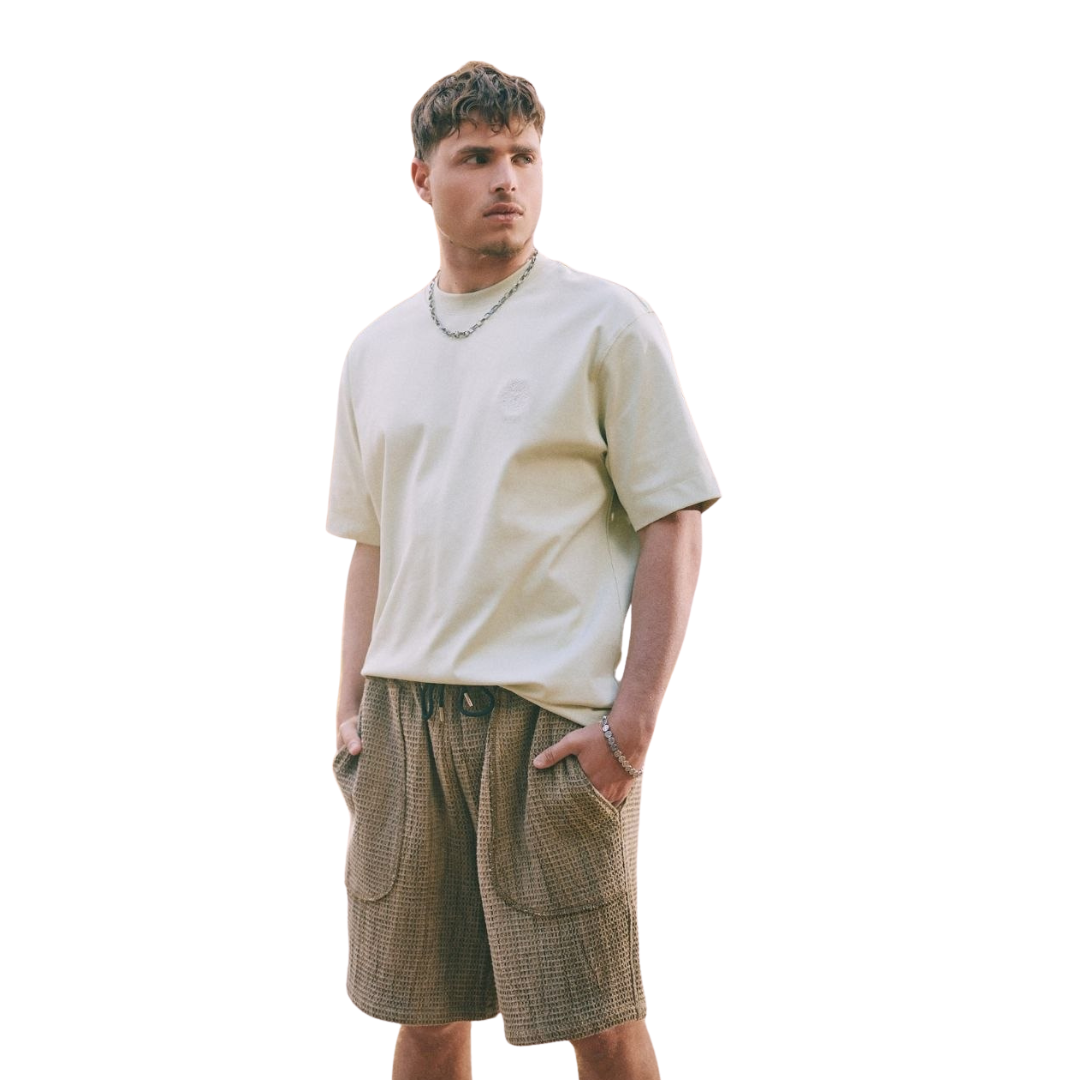 YN SHORT SHT036 BROWN