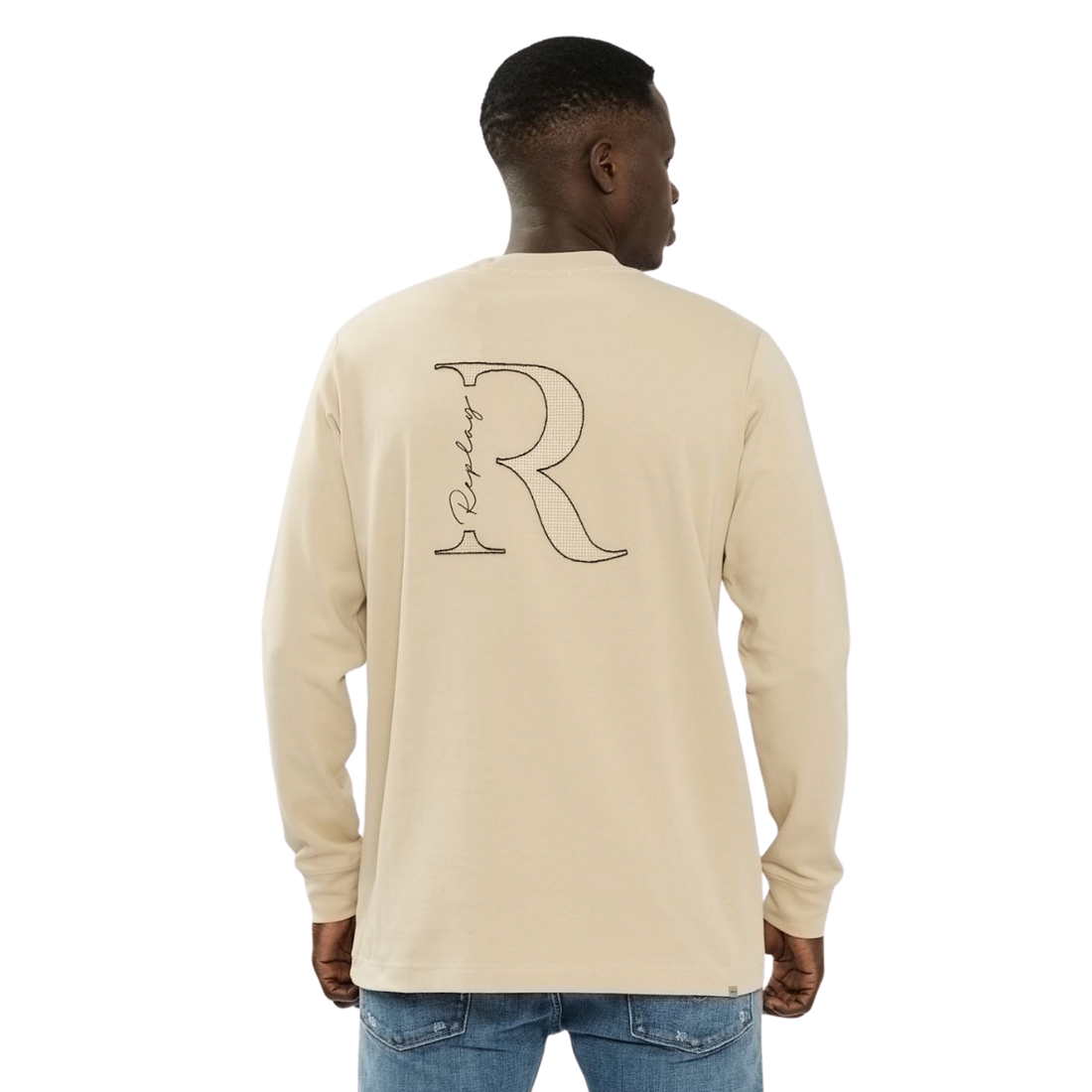 M AMMONIA LS T-SHIRT 27166832 SAND 01