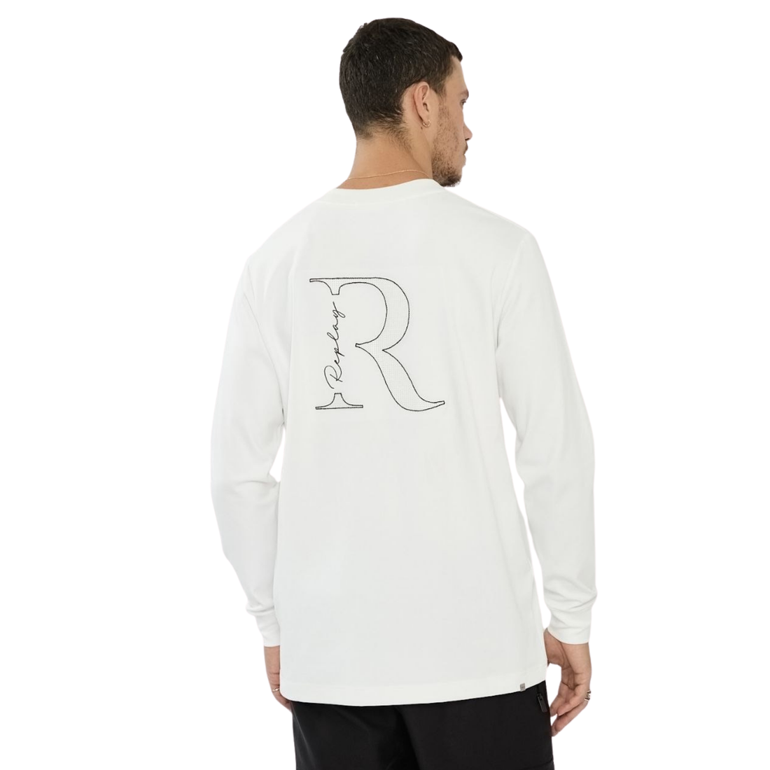 M AMMONIA LS T-SHIRT 27166832 SNOW 11