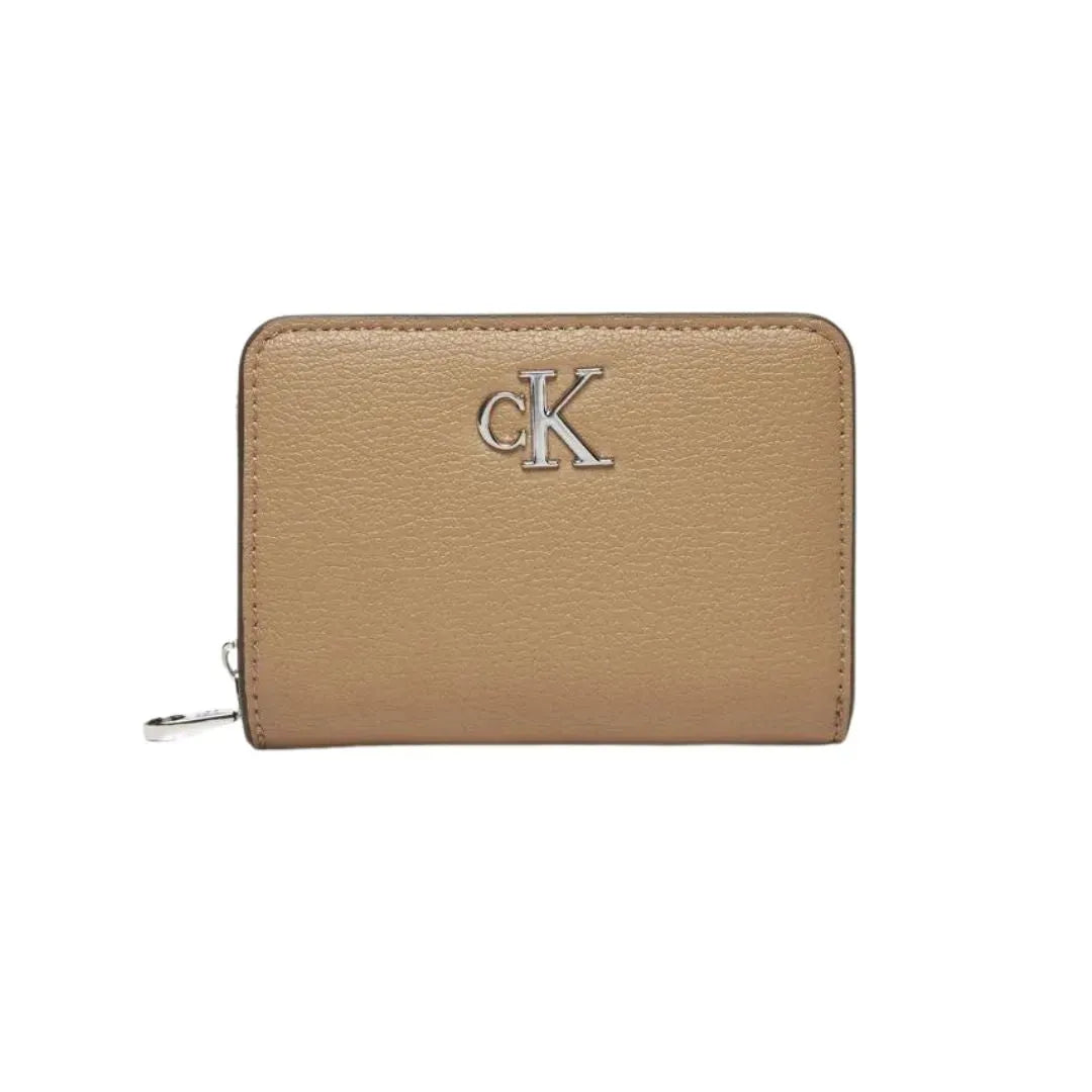 MINIMAL MONOGRAM MED ZIP AROUND K60K612740 PBF