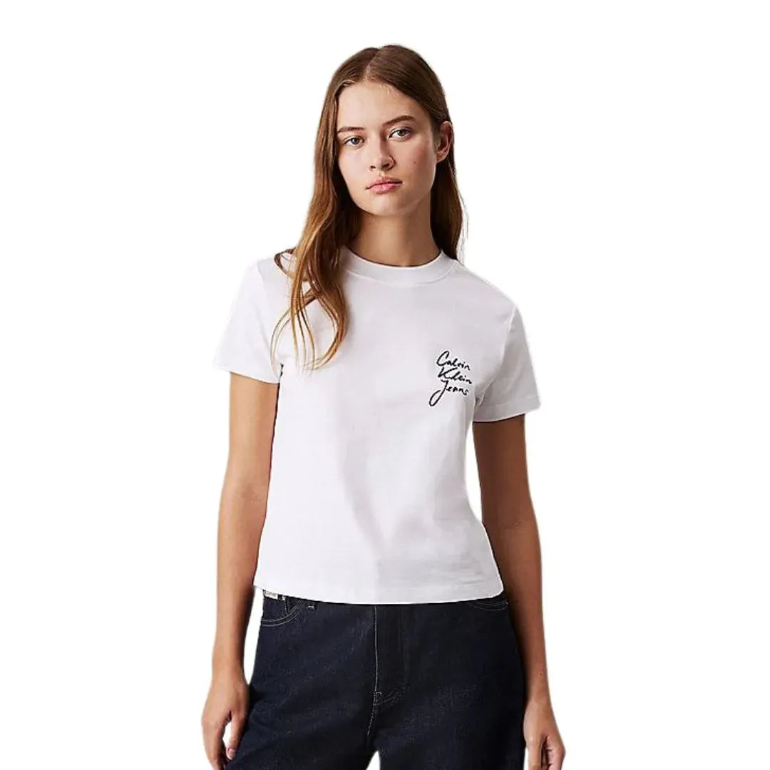 SCRIPT INSTITUTIONAL BABY TEE J20J224984 YAF