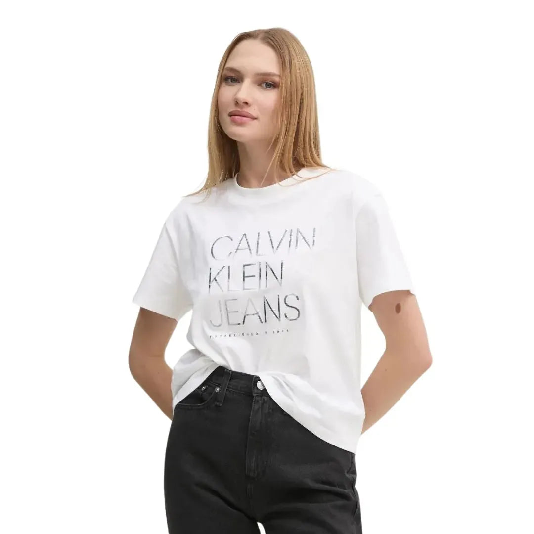 EMBROIDERED INSTITUTIONAL TEE J20J224987 YAF