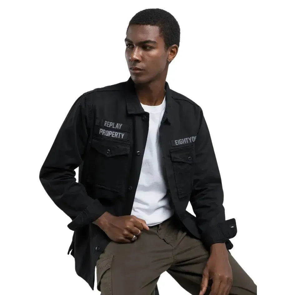 Camicie PF M4129-85002098 BLACK