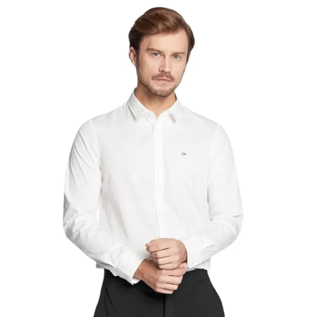 STRETCH POPLIN SLIM SHIRT K10K110856 YAF