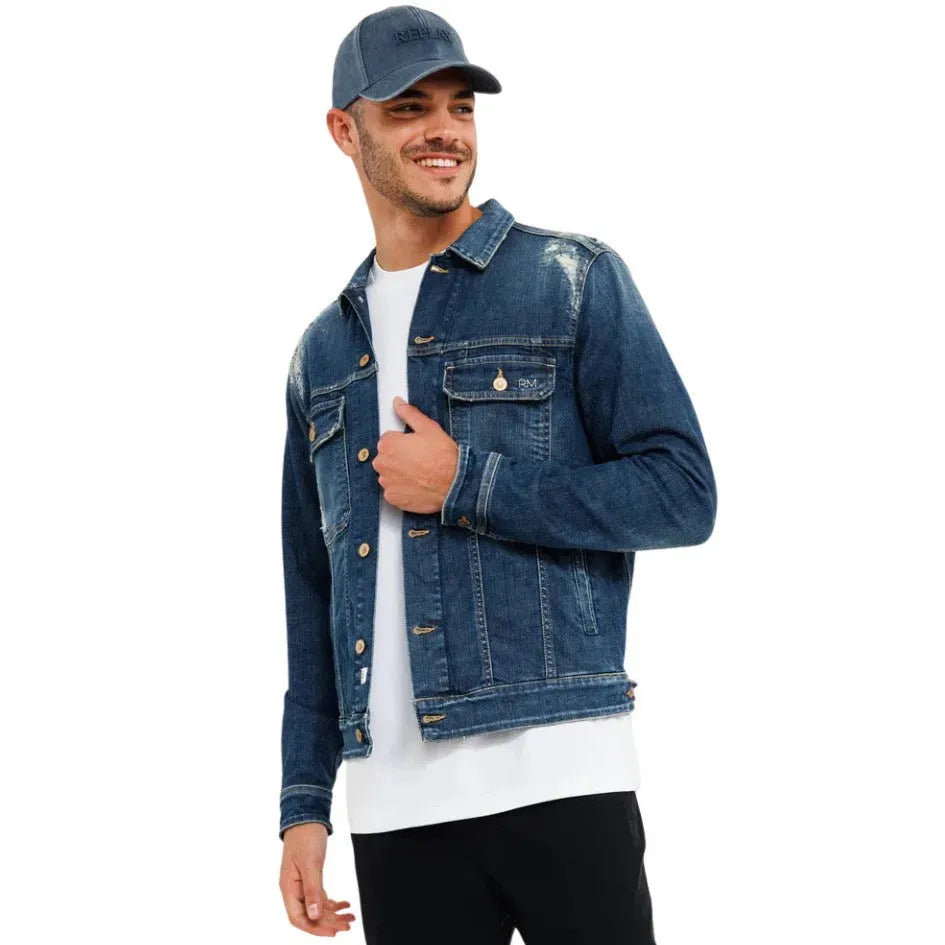 Giubbotti PF MV843-619M38009 MEDIUM BLUE