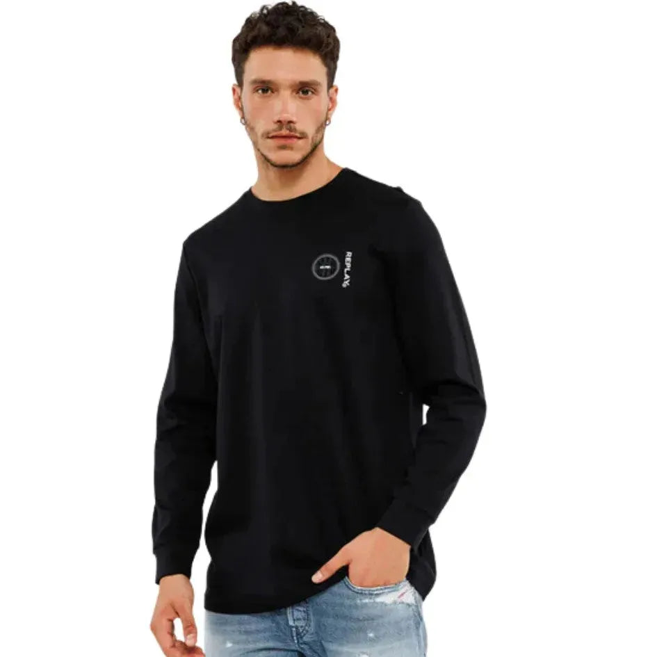 M AMMONIA CTN LS SHIRT 25165817 BLACK 99