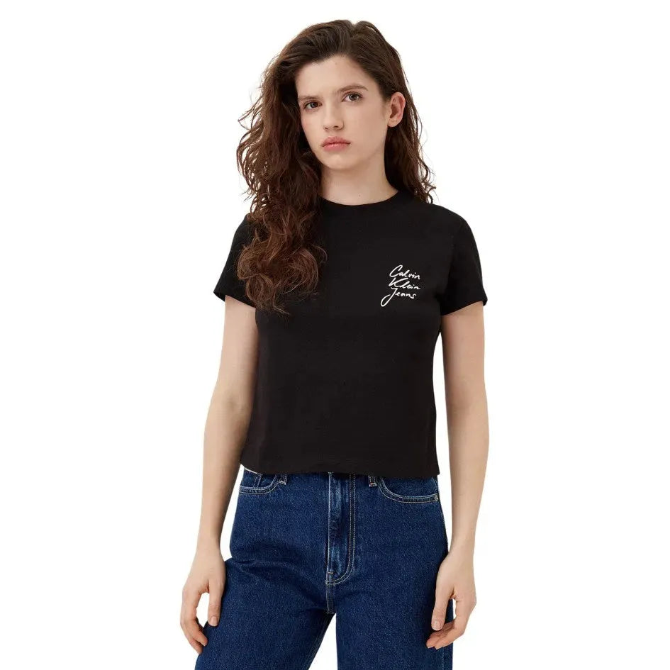 SCRIPT INSTITUTIONAL BABY TEE J20J224984 BEH