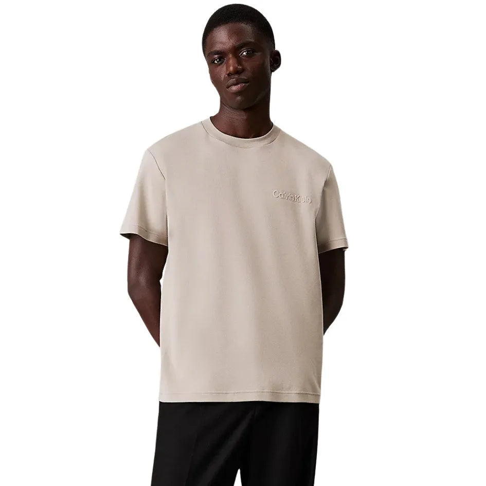 EMBOSSED LOGO T-SHIRT K10K113737 RAJ