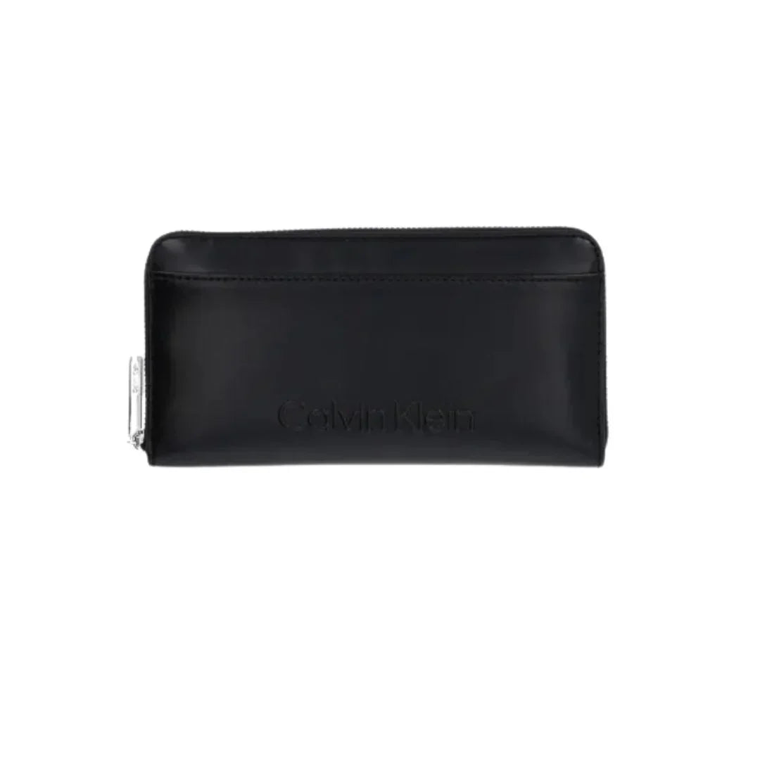 EMBOSSED LOGO LARGE ZIP AROUND K60K612952 BEH