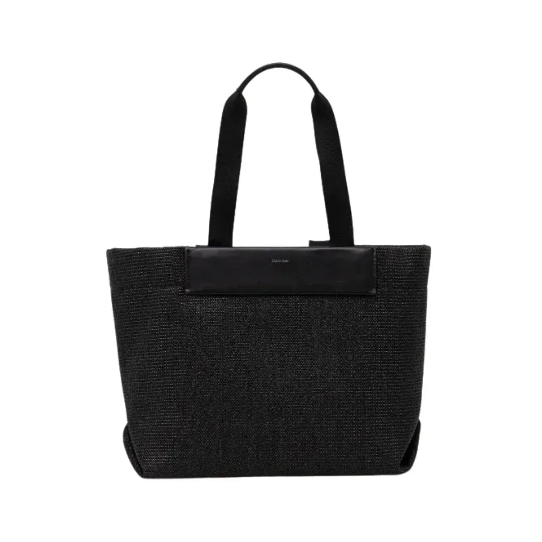 CK RAFFIA LARGE SHOPPER K60K613025 BEH