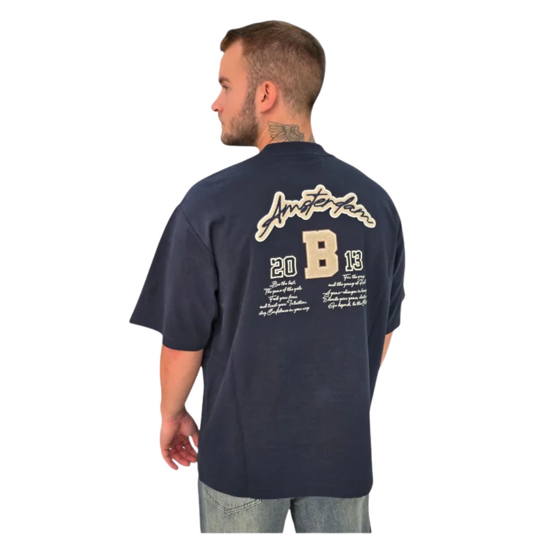 Oversize Short Sleeve T Shirt 808651BAM-65
