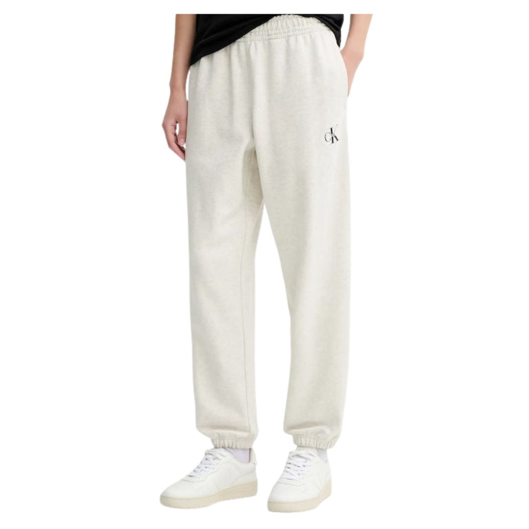 CK LV047B235G P4P MONOLOGO FRENCH TERRY JOGGER