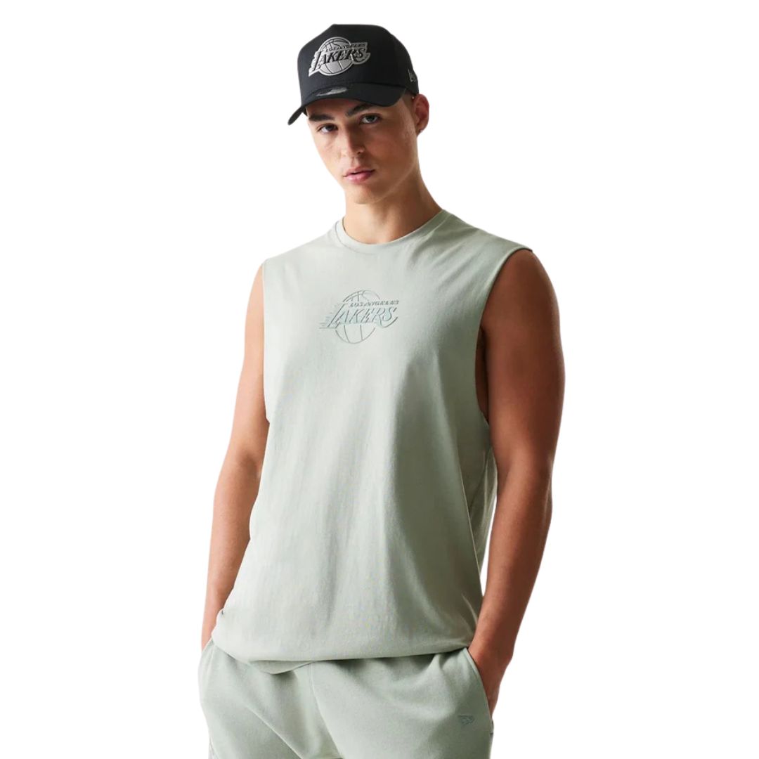 NEW ERA T-SHIRT GREEN PSTL 60771529